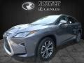 2017 Nebula Gray Pearl Lexus RX 450h AWD  photo #4