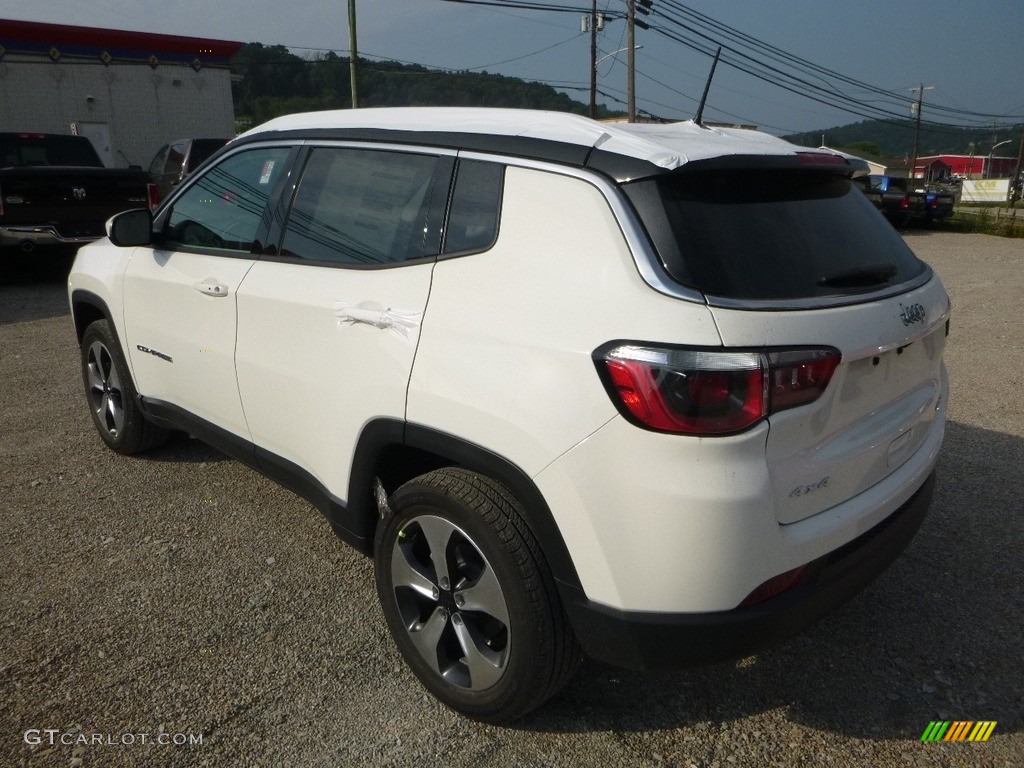2018 Compass Latitude 4x4 - White / Black/Ski Gray photo #3