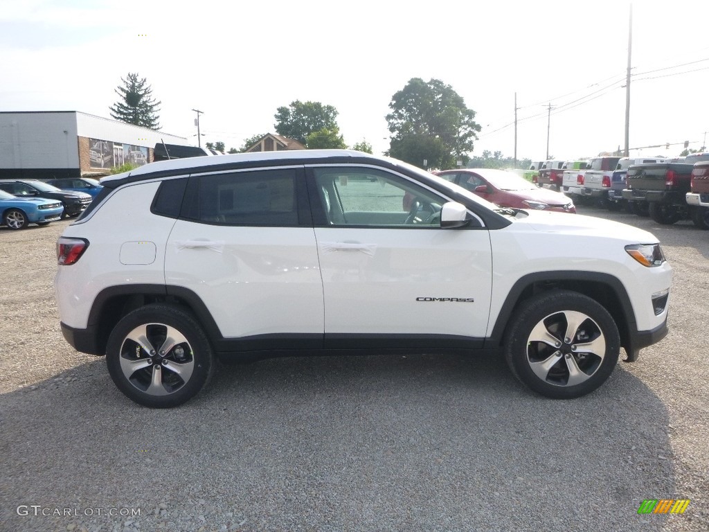 2018 Compass Latitude 4x4 - White / Black/Ski Gray photo #6