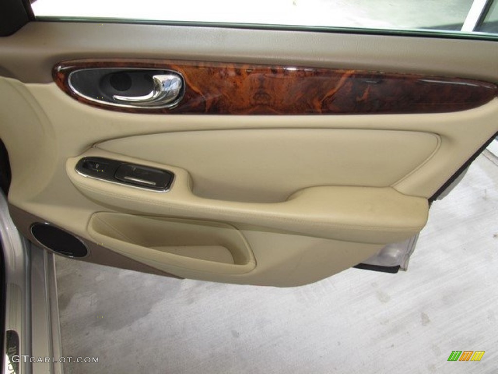 2005 XJ XJ8 L - Platinum Silver Metallic / Barley photo #20