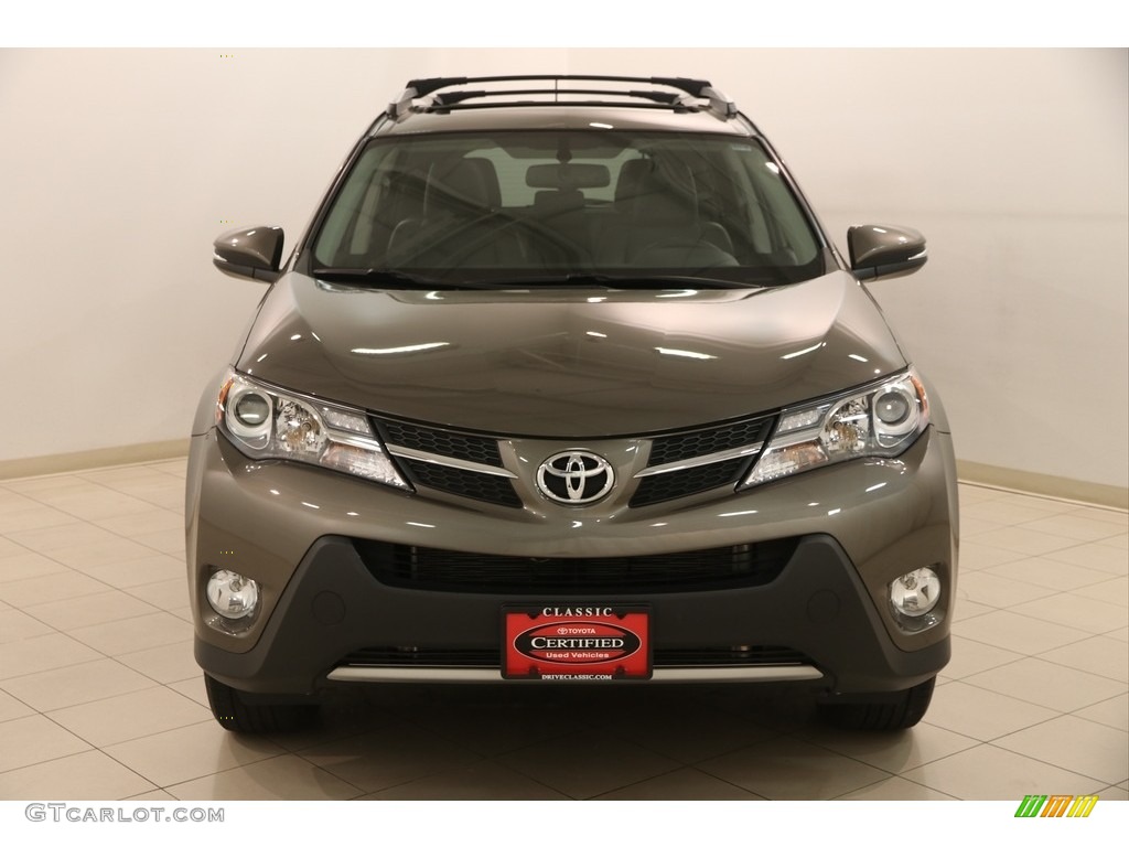 2014 RAV4 Limited AWD - Pyrite Mica / Black photo #2