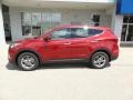 2018 Serrano Red Hyundai Santa Fe Sport AWD  photo #6