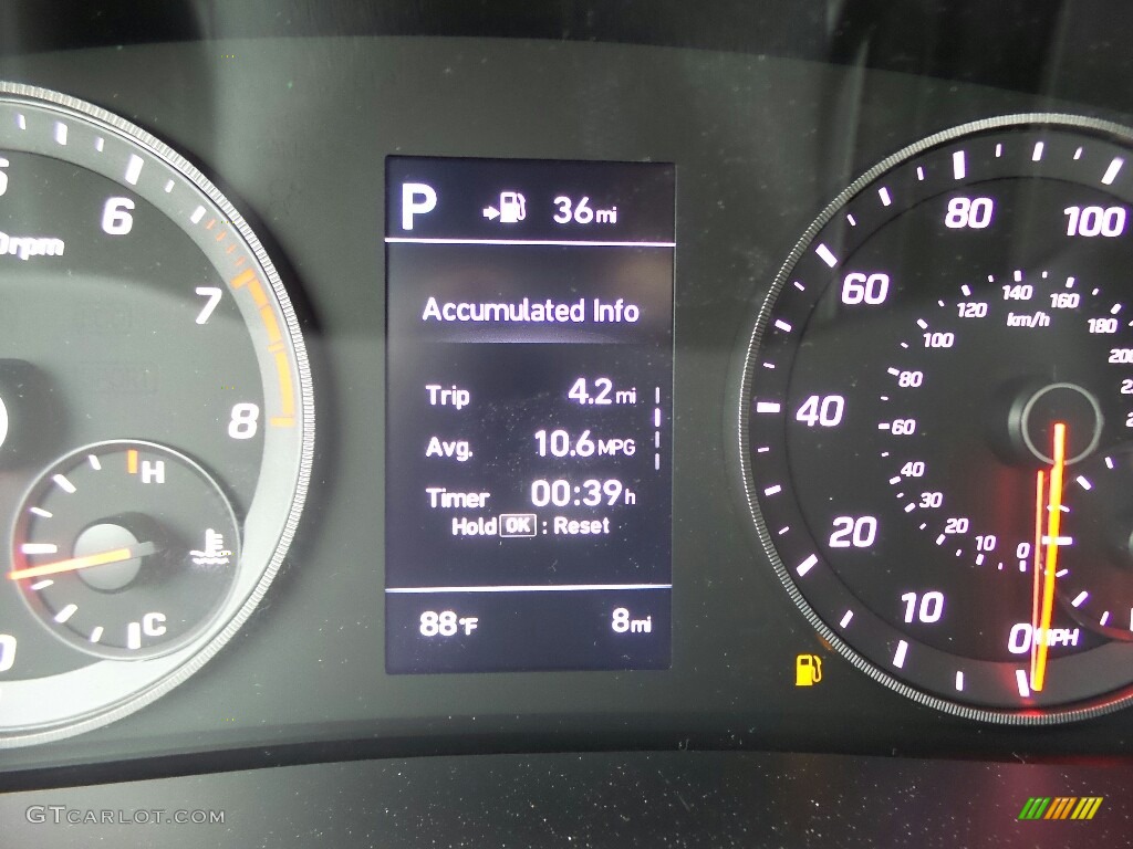 2018 Sonata Sport - Scarlet Red / Black photo #18