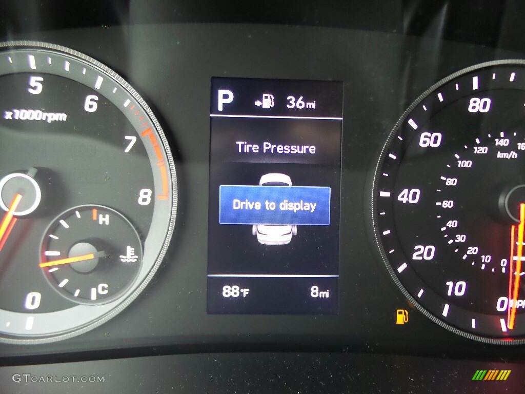 2018 Sonata Sport - Scarlet Red / Black photo #20