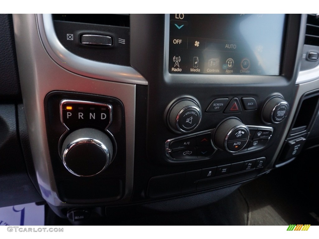 2017 1500 Big Horn Crew Cab - Black Clear-Coat / Black/Diesel Gray photo #24