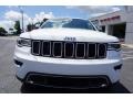 2017 Bright White Jeep Grand Cherokee Limited  photo #2