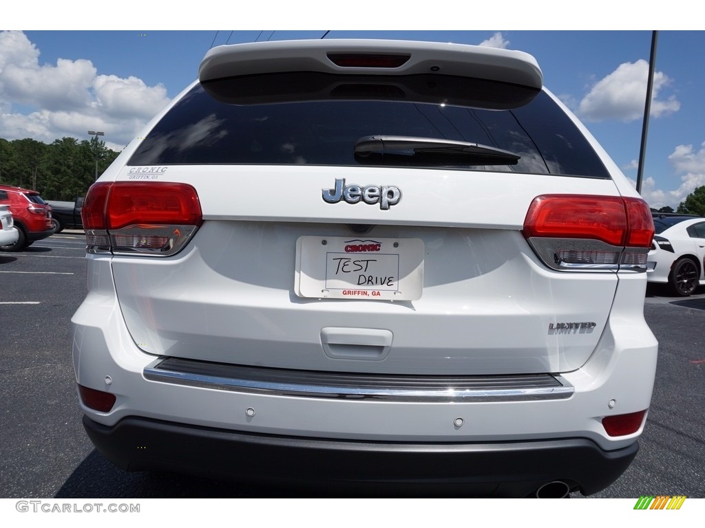 2017 Grand Cherokee Limited - Bright White / Black/Light Frost Beige photo #6