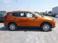 2017 Monarch Orange Nissan Rogue S AWD  photo #3