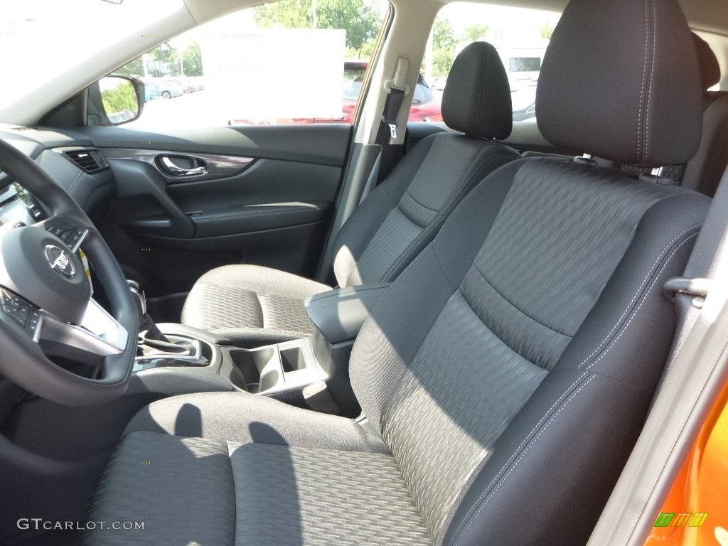 2017 Rogue S AWD - Monarch Orange / Charcoal photo #15