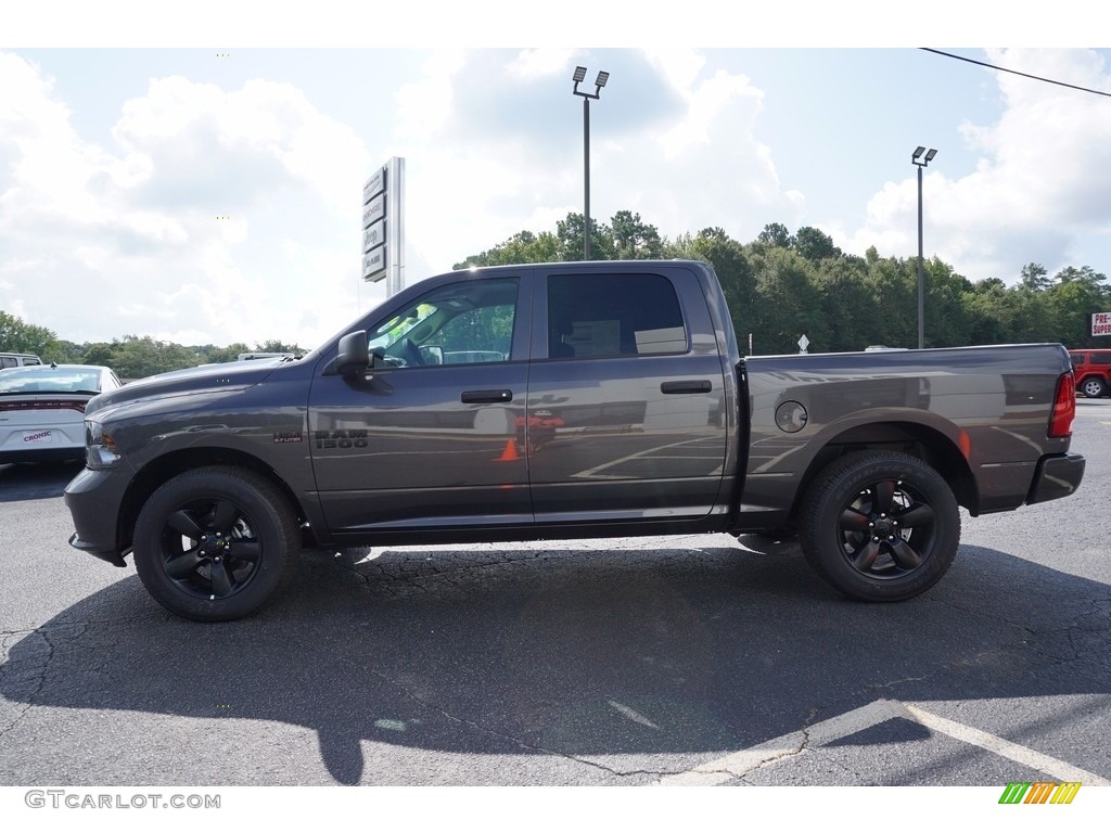 2017 1500 Express Crew Cab - Granite Crystal Metallic / Black/Diesel Gray photo #4