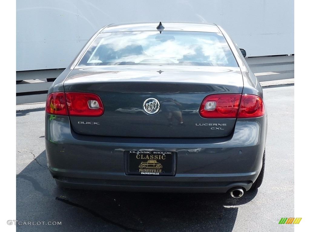 2010 Lucerne CXL - Cyber Gray Metallic / Titanium photo #3