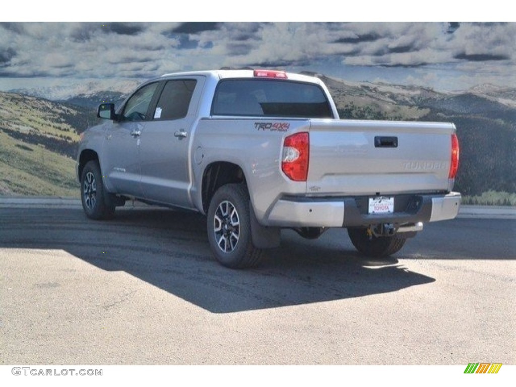 2017 Tundra Limited CrewMax 4x4 - Silver Sky Metallic / Graphite photo #3