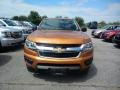 2017 Burning Hot Metallic Chevrolet Colorado WT Extended Cab  photo #2