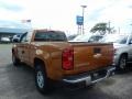 Burning Hot Metallic - Colorado WT Extended Cab Photo No. 6