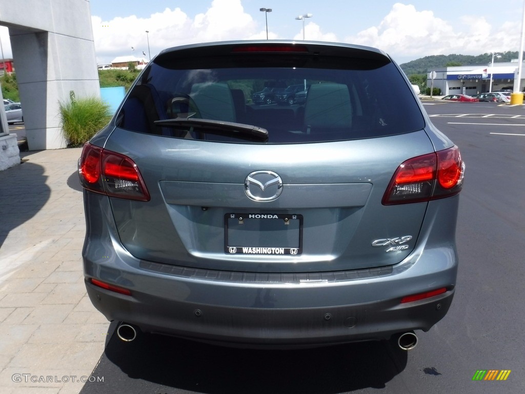 2013 CX-9 Touring AWD - Liquid Silver Metallic / Sand photo #8