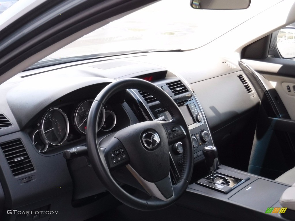 2013 CX-9 Touring AWD - Liquid Silver Metallic / Sand photo #12