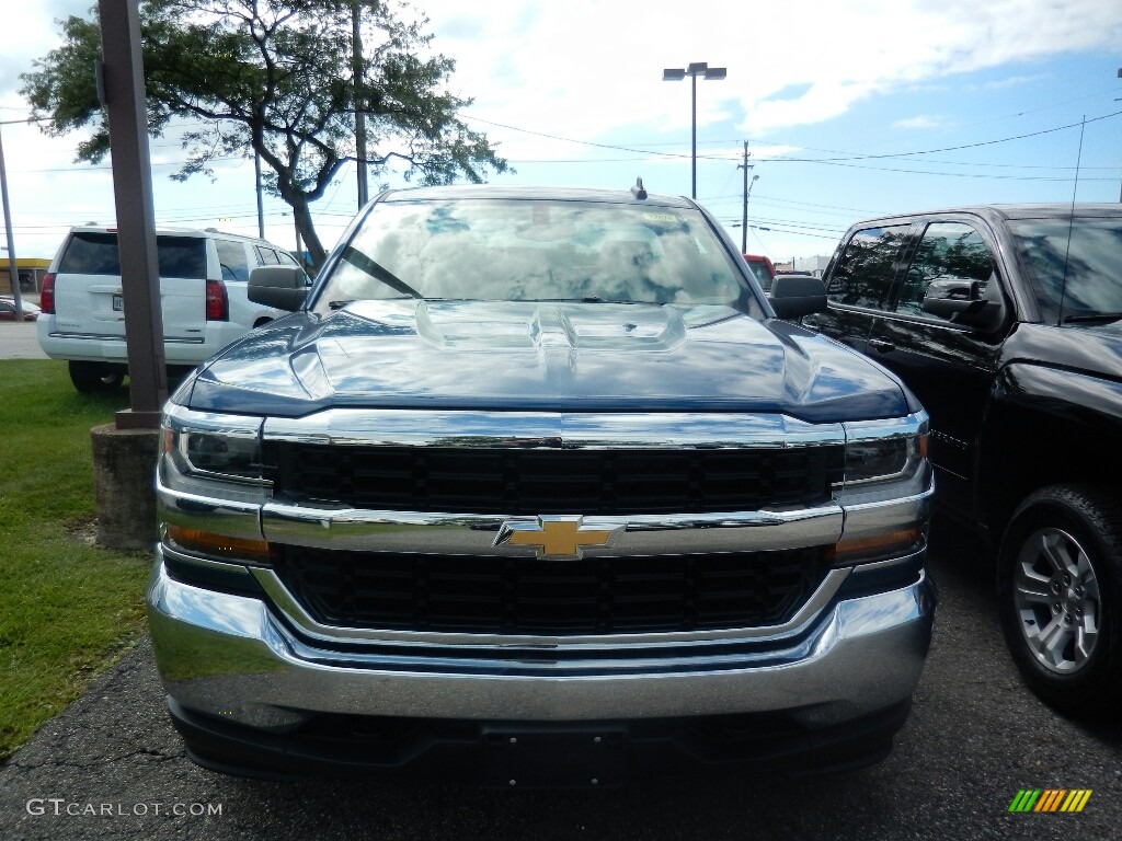 2018 Silverado 1500 LS Regular Cab - Deep Ocean Blue Metallic / Dark Ash/Jet Black photo #7