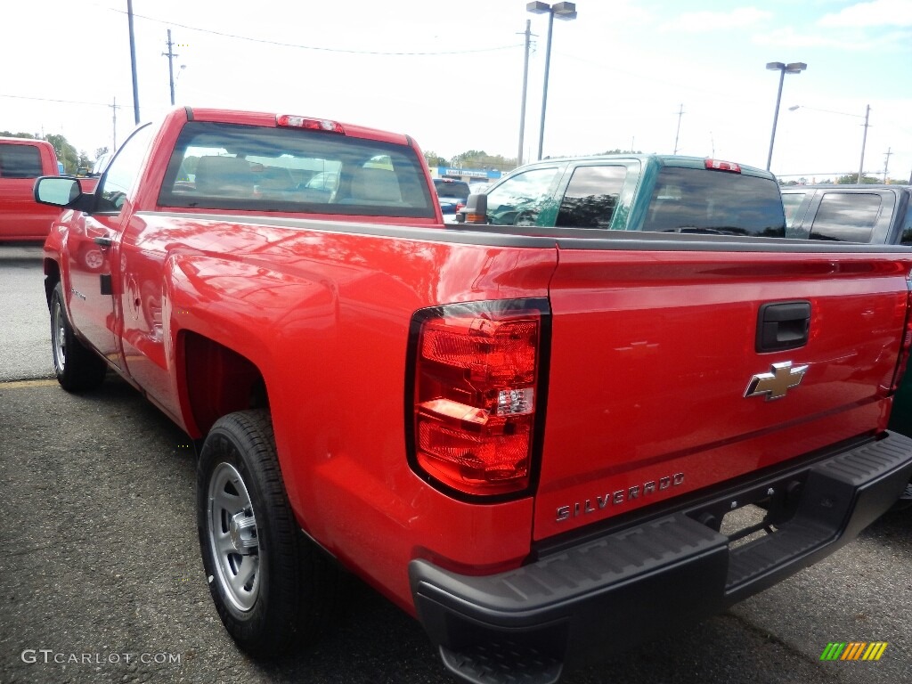 2018 Silverado 1500 WT Regular Cab - Red Hot / Dark Ash/Jet Black photo #6