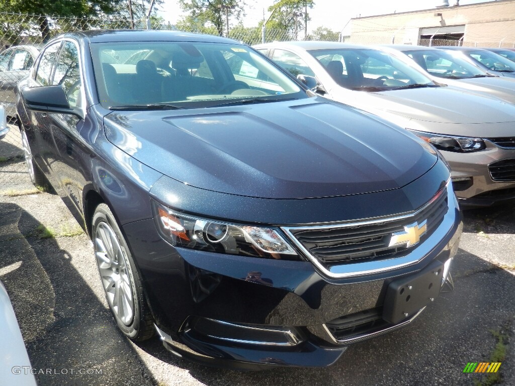 2018 Impala LS - Blue Velvet Metallic / Jet Black/Dark Titanium photo #2