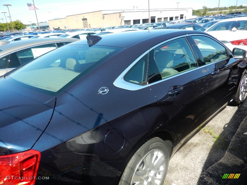 2018 Impala LS - Blue Velvet Metallic / Jet Black/Dark Titanium photo #3