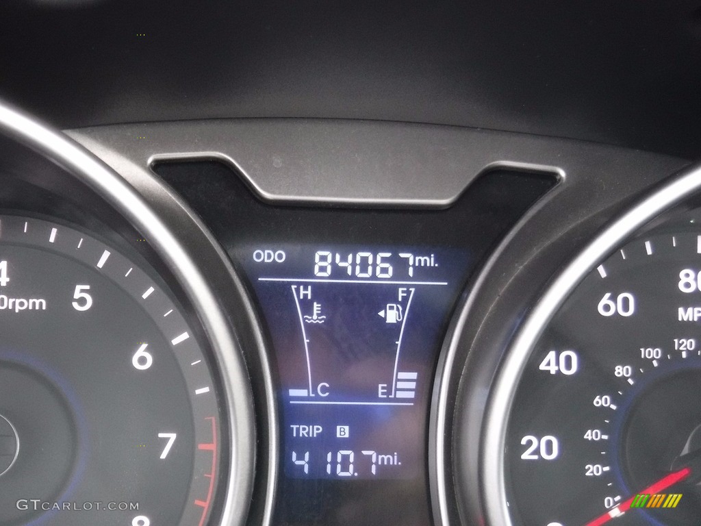 2012 Veloster  - Boston Red / Gray photo #27