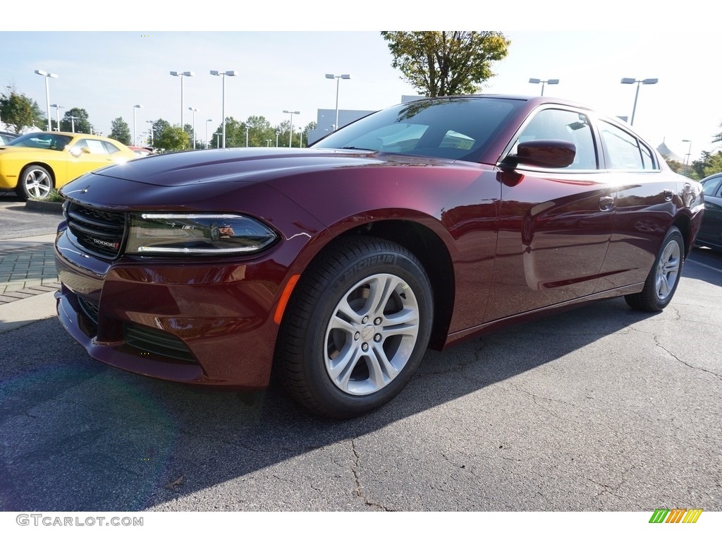 Octane Red Pearl Dodge Charger