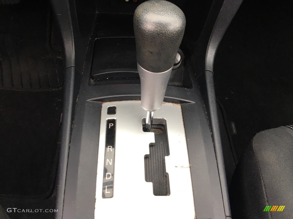 2010 Lancer ES - Tarmac Black Pearl / Black photo #14