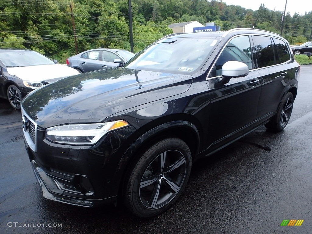 Onyx Black Metallic 2018 Volvo XC90 T6 AWD R-Design Exterior Photo #122295820