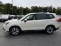 Crystal White Pearl 2018 Subaru Forester 2.5i Limited Exterior