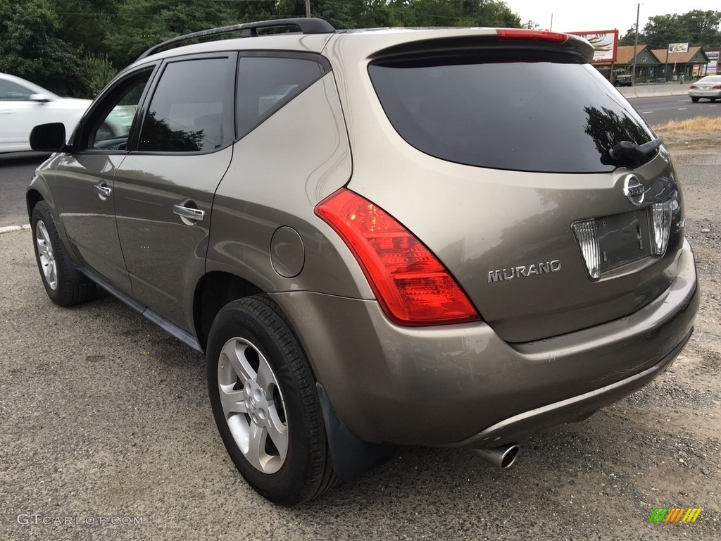 2003 Murano SL AWD - Luminous Gold Metallic / Cafe Latte photo #3