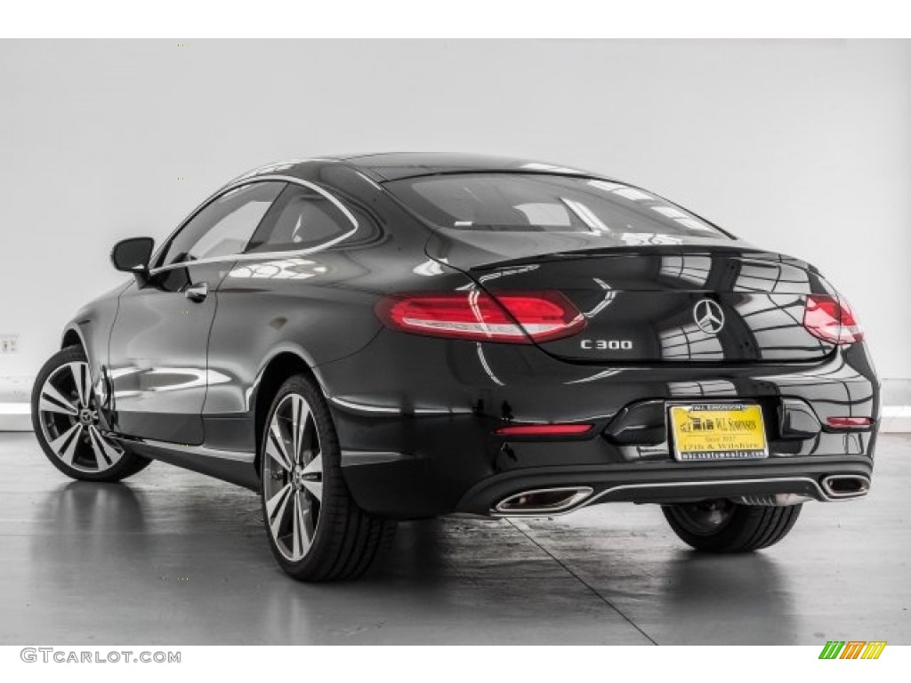 2017 C 300 Coupe - Black / Black photo #3
