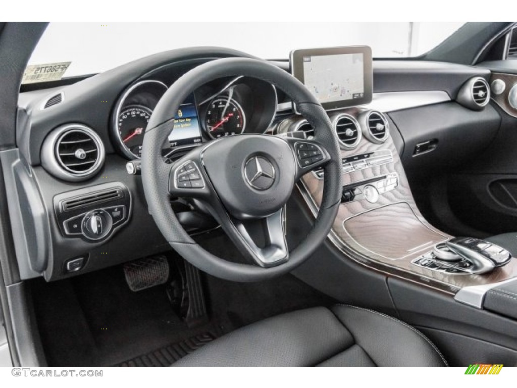 2017 C 300 Coupe - Black / Black photo #6
