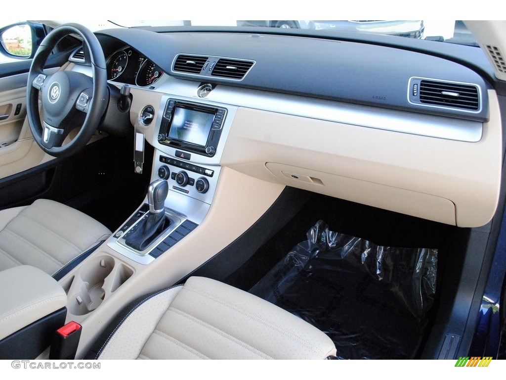 2016 CC 2.0T Sport - Night Blue Metallic / Beige/Black 2 Tone photo #19