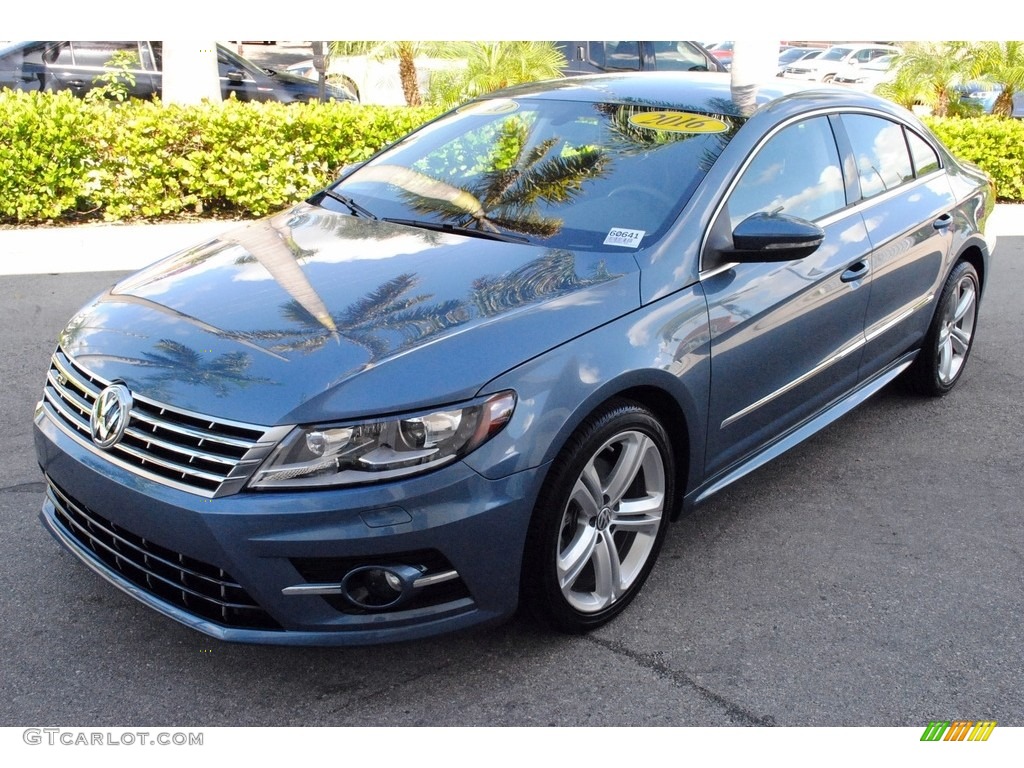 Harbor Blue Metallic 2016 Volkswagen CC 2.0T R Line Exterior Photo #122298967