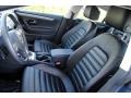 2016 Volkswagen CC Black Interior Front Seat Photo