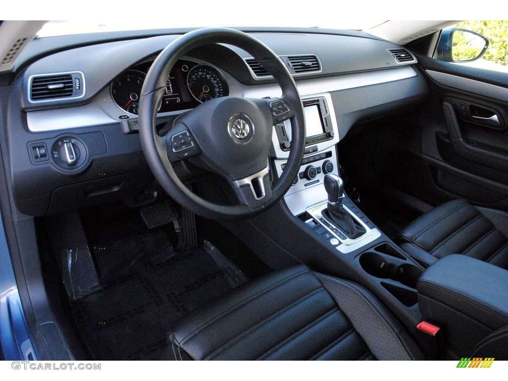 Black Interior 2016 Volkswagen CC 2.0T R Line Photo #122299276