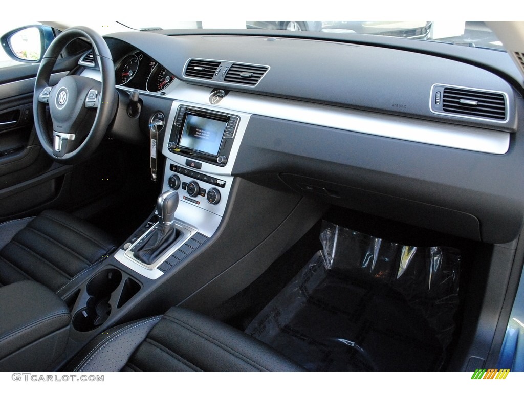 2016 Volkswagen CC 2.0T R Line Black Dashboard Photo #122299354
