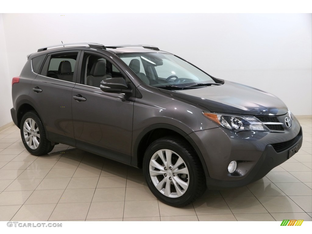 2014 RAV4 Limited AWD - Magnetic Gray Metallic / Ash photo #1