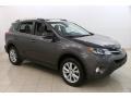 2014 Magnetic Gray Metallic Toyota RAV4 Limited AWD  photo #1