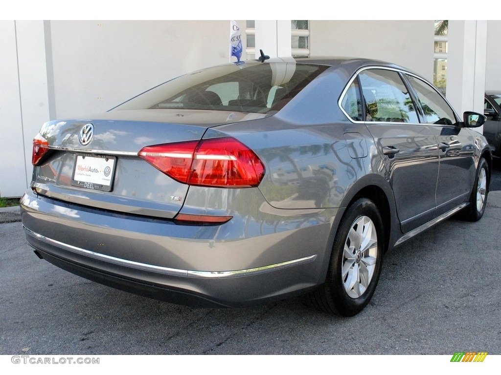 2016 Passat S Sedan - Platinum Gray Metallic / Titan Black photo #9