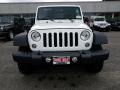 2017 Bright White Jeep Wrangler Unlimited Sport 4x4  photo #2