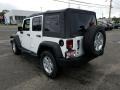 2017 Bright White Jeep Wrangler Unlimited Sport 4x4  photo #4