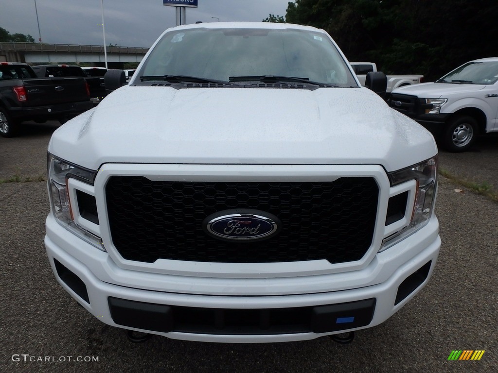 2018 F150 STX SuperCab 4x4 - Oxford White / Black photo #7