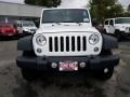 2017 Bright White Jeep Wrangler Unlimited Sport 4x4  photo #2