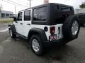 2017 Bright White Jeep Wrangler Unlimited Sport 4x4  photo #4