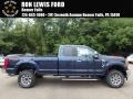2017 Blue Jeans Ford F250 Super Duty XLT SuperCab 4x4  photo #1