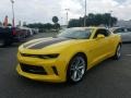 Bright Yellow 2016 Chevrolet Camaro LT Coupe