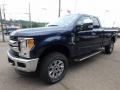 2017 Blue Jeans Ford F250 Super Duty XLT SuperCab 4x4  photo #6