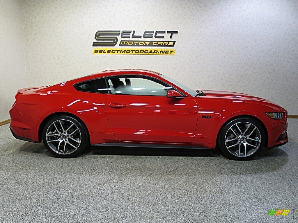 2017 Mustang GT Premium Coupe - Race Red / Ebony photo #5