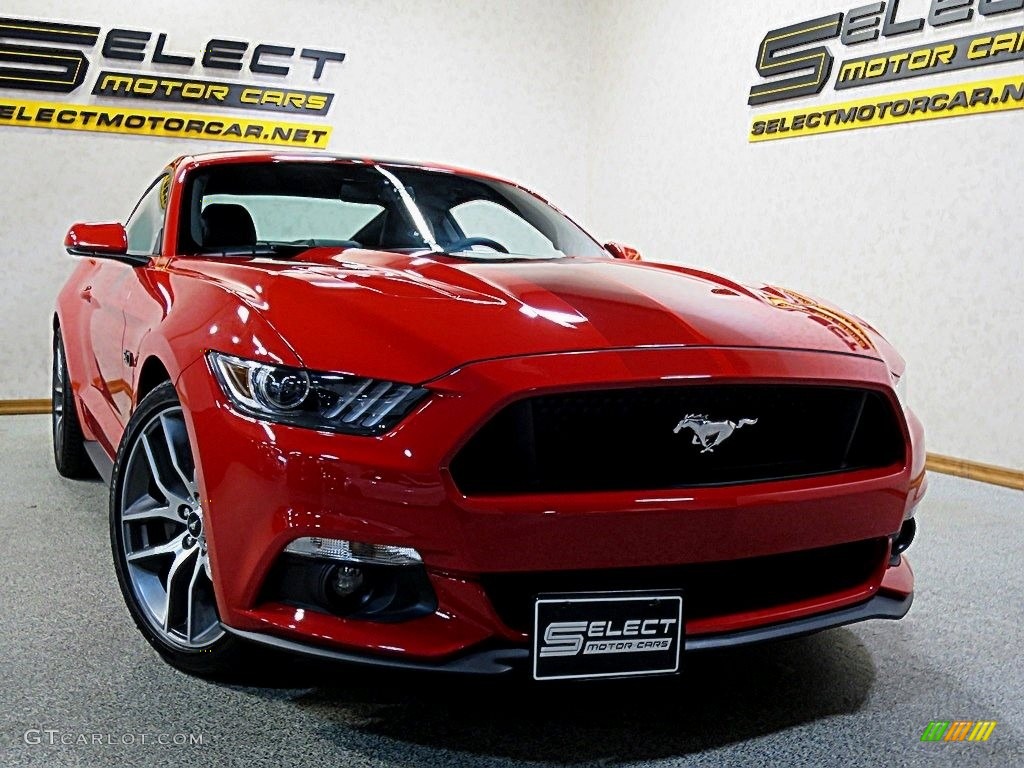 2017 Mustang GT Premium Coupe - Race Red / Ebony photo #11